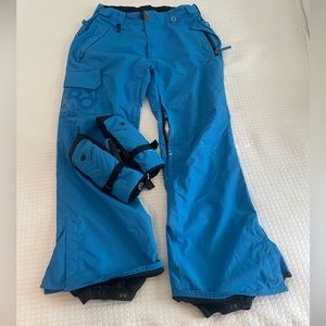 686 Shell Snowpants & Mitten